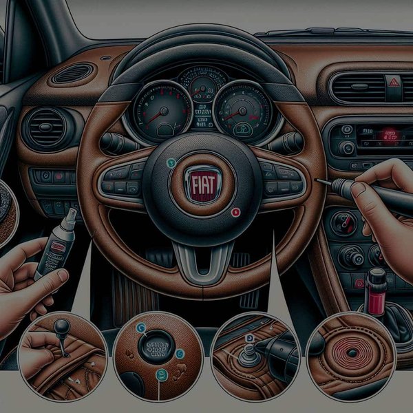 Comment prévenir l'usure prématurée du volant en cuir d'une Fiat Punto Evo ?