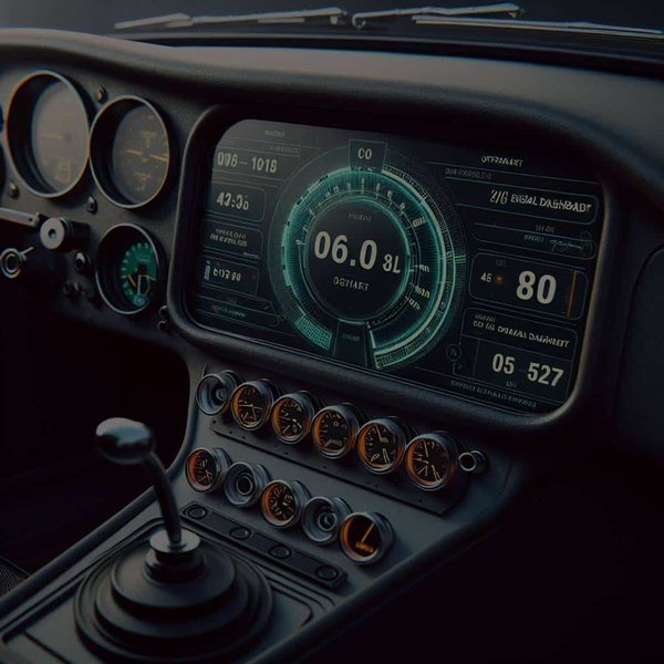 Comment choisir un tableau de bord digital aftermarket pour une vieille voiture de sport ?